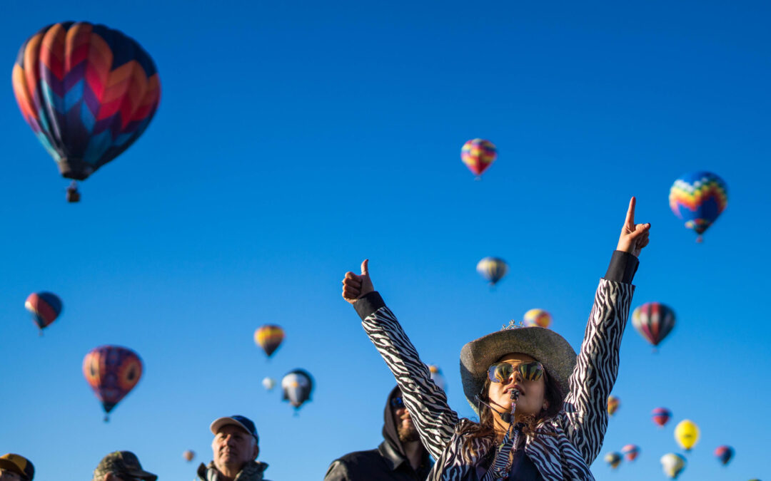 Balloons and sunshine: Perfect day for the Fiesta