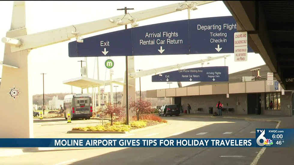 Holiday travel tips and trends from the Quad Cities International Airport