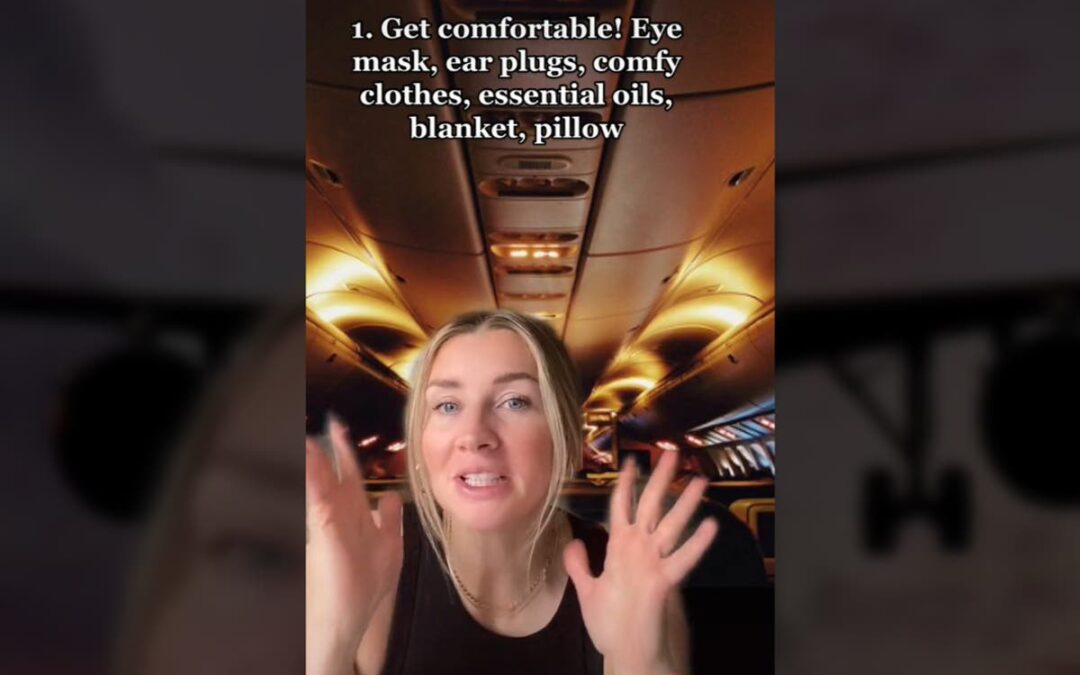 Flight attendant reveals handy tricks for sleeping on planes