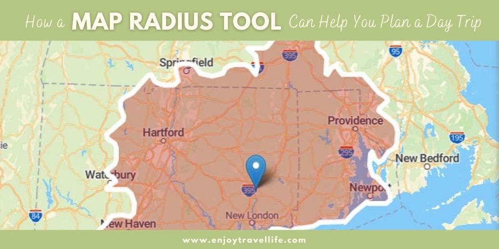 Simple Driving Radius Map Helps Plan An Amazing Day Trip