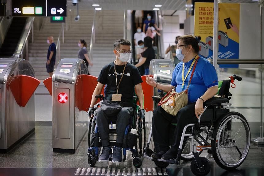 New SBS Transit programme helps wheelchair users navigate routes with travel buddies as guides
