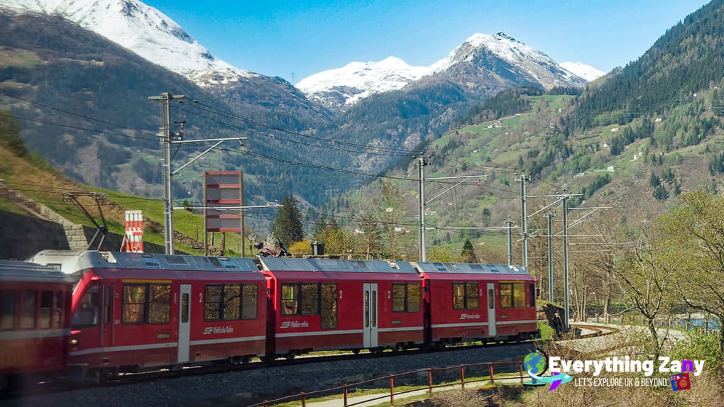 The Most Scenic Train Ride In Switzerland