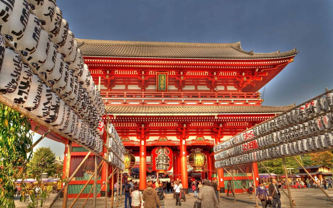 Asakusa Kannon is the Biggest Buddhist Temple in Tokyo and a Top Attraction